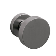 LINK Central Door Knob - Brass - Satin 