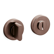 Link - latch with standard round Satin 