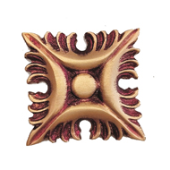 Decorative Carving - Square Engraved Pi