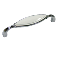 Cabinet Handle - 106mm - Bright Chrome 