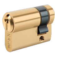 Cylinder - 45mm - Brass Nickel Plated F