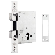 Door Lock - 60mm - Chrome Plated Finish