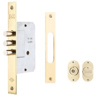 Door Lock - 45mm - Stainless Steel Fini