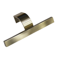 Cabinet Handle - Brush Satin Nickel Fin