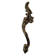 Cabinet Handle (Right) - 64mm - Antique