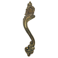 Cabinet Handle (Right) - 96mm - Antique