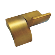 Cabinet Knob - 40mm - Antique Brass Fin