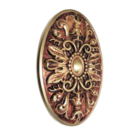 Door Pull Handle Engraved Oval - POV Go