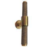 Knurling Window Handle - Antique Finish