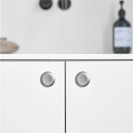 DISC - Cabinet Knob - Inox Look Finish