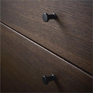 GATE - Cabinet Knob - Matt Black Finish