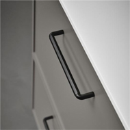 HEXA - Cabinet Handle - Matt Black Fini