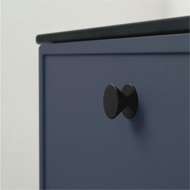 ORBIT - Cabinet Knob - Matt Black Finis