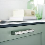 Rattan - Cabinet Handle - Inox Look Fin