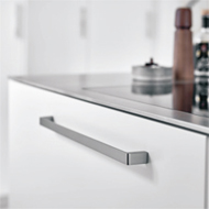 Seam - Cabinet Handle - Inox Look Finis