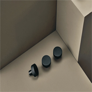 Simon - Cabinet Handle - Steel Black Fi