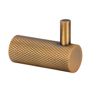 Decorative Hook in Black Brass Brushed