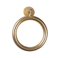 Ring Cabinet Knob - Inca Gold Finish - 