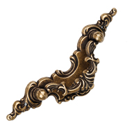 Cabinet Handle - Antique Brass Finish -