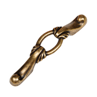 Cabinet Handle - Antique Brass Finish -