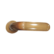 Point Door Lever Handle on rose - Antiq