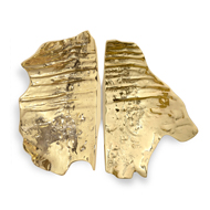 LEAF Door Pull Handle - 185mm - Polishe