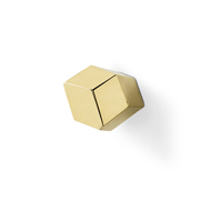 KARAT Cabinet Knob - Polished Brass Fin