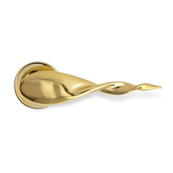 LIBERTY Door Lever Handle - Polished Br