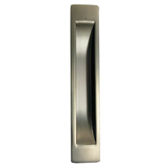 Sliding Flush Handle - 128mm - Black Ma