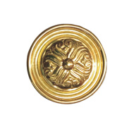 Cabinet Knob - 30mm - Polished Brass Fi