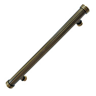 Round Line H - Door Pull Handle - Antiq