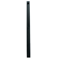 Sliding Flush Handle - 36 Inch - Black 