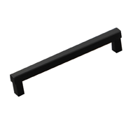 Modern Cabinet Handle -160mm - Matt Bla