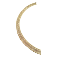 Decorative Carving - C Shape - POV Gold
