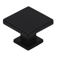 Cabinet Knob - 30mm - Black Matt Finish