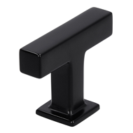 Cabinet Knob - 46mm - Black Matt Finish