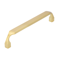 Cabinet Handle - 170mm - Satin Gold Fin