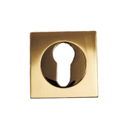 Square Key Hole - Gold Finish