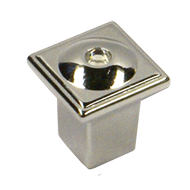 Cabinet Knob - 20mm - Bright Chrome wit