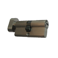 Cylinder Lock - LXK - 70mm - Matt Antiq