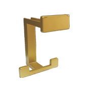 Decorative Hook in Solitaire Gold Finis