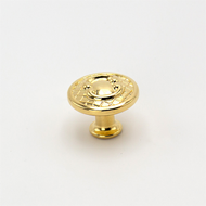 Cabinet Knob - Gold Finish - 25mm