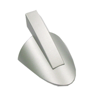 Arrow Hook - White Aluminium Coloured