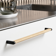 Crossing Wood Cabinet Handle  - 160mm -