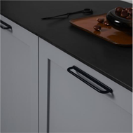 D-Lite Cabinet Handle -160mm - Matt Bla