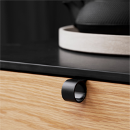 Tug - Cabinet Knob - Brushed Matt Black