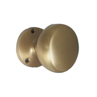 Brass Mortise Knob -  Matt Satin Brass 