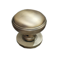 Brass Mortise Knob - 55mm -  AB Finish