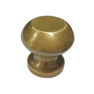 Garda Fixed Door Knob - 65mm - Antique 