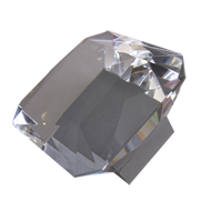 Cabinet Knob - 75mm - Clear Crystal/Chr
